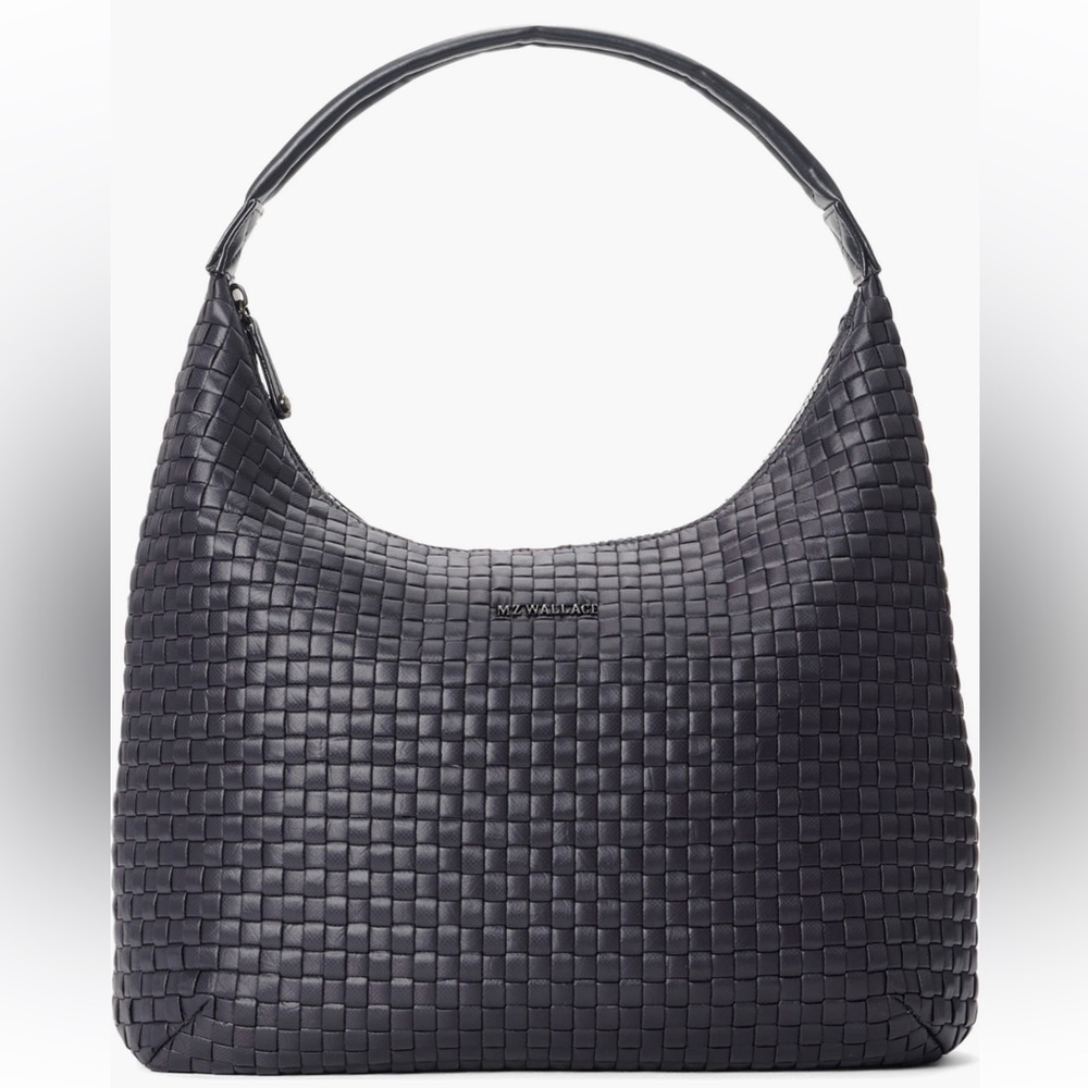 Large MZ Wallace Woven Shoulder Bag